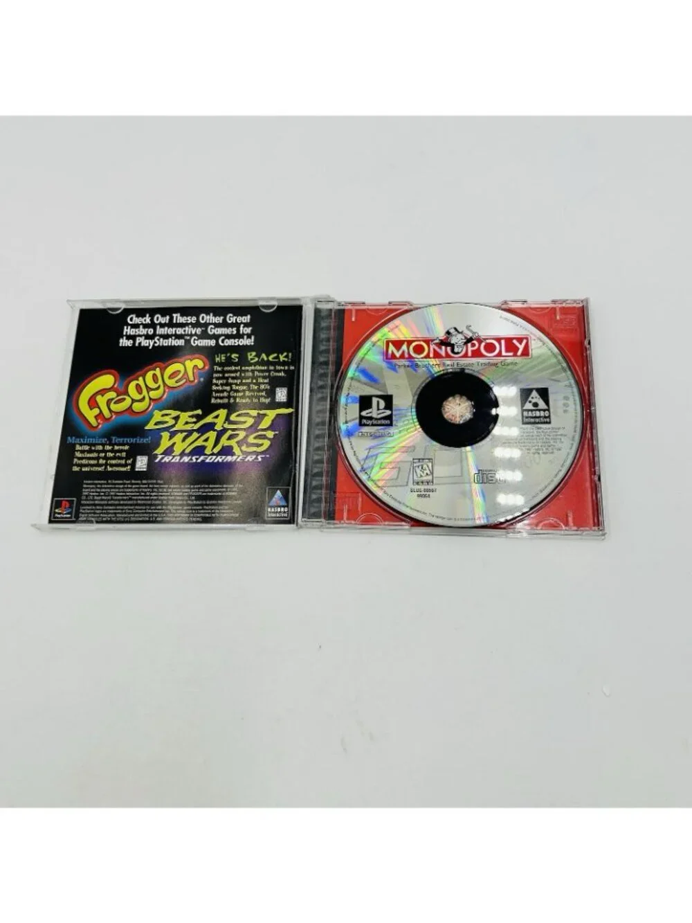 Monopoly | Black Label | Complete |PlayStation 1 | 1998 | Original Case & Manual